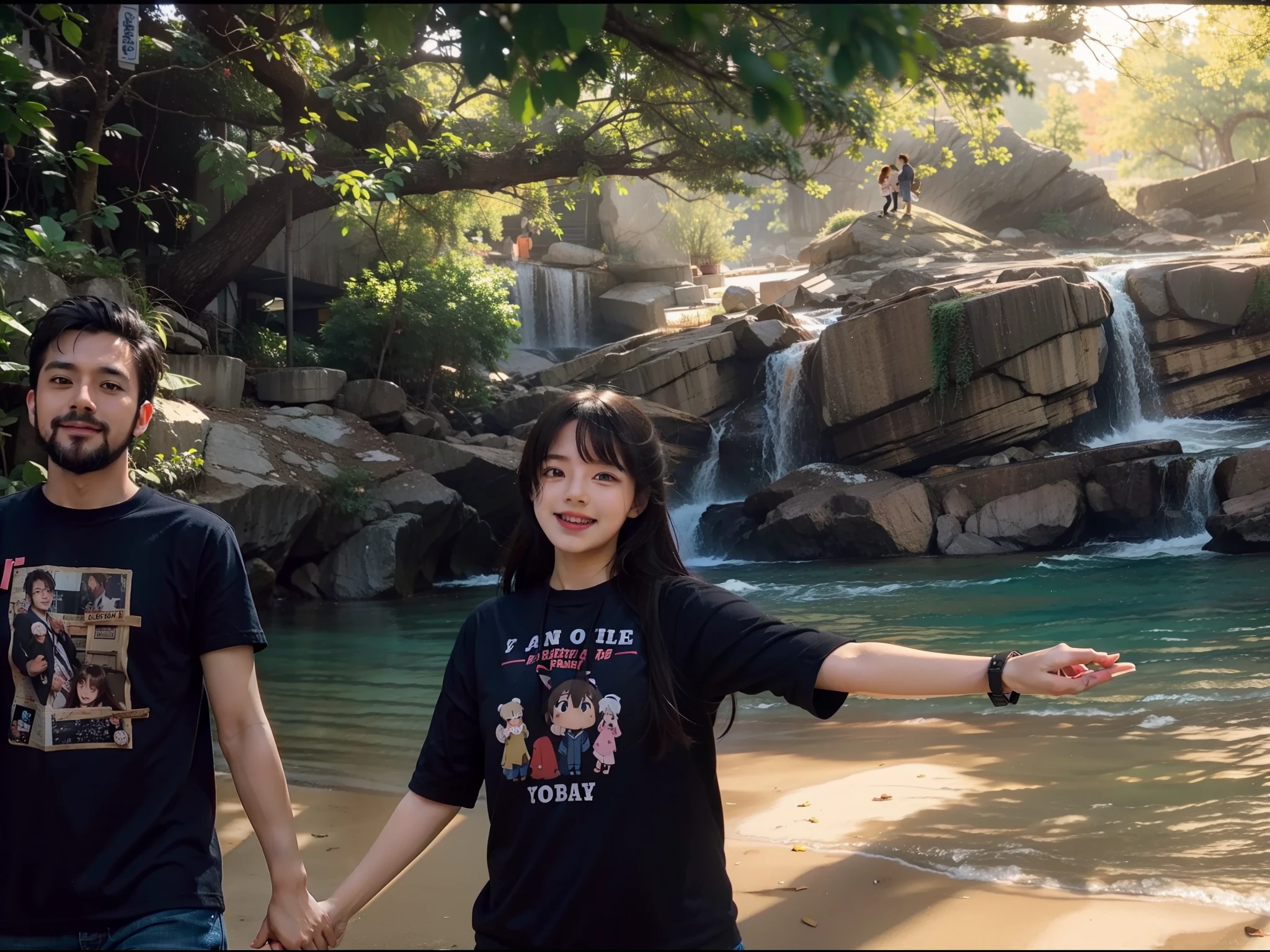 Create this to cute couple animes like this ultra hd