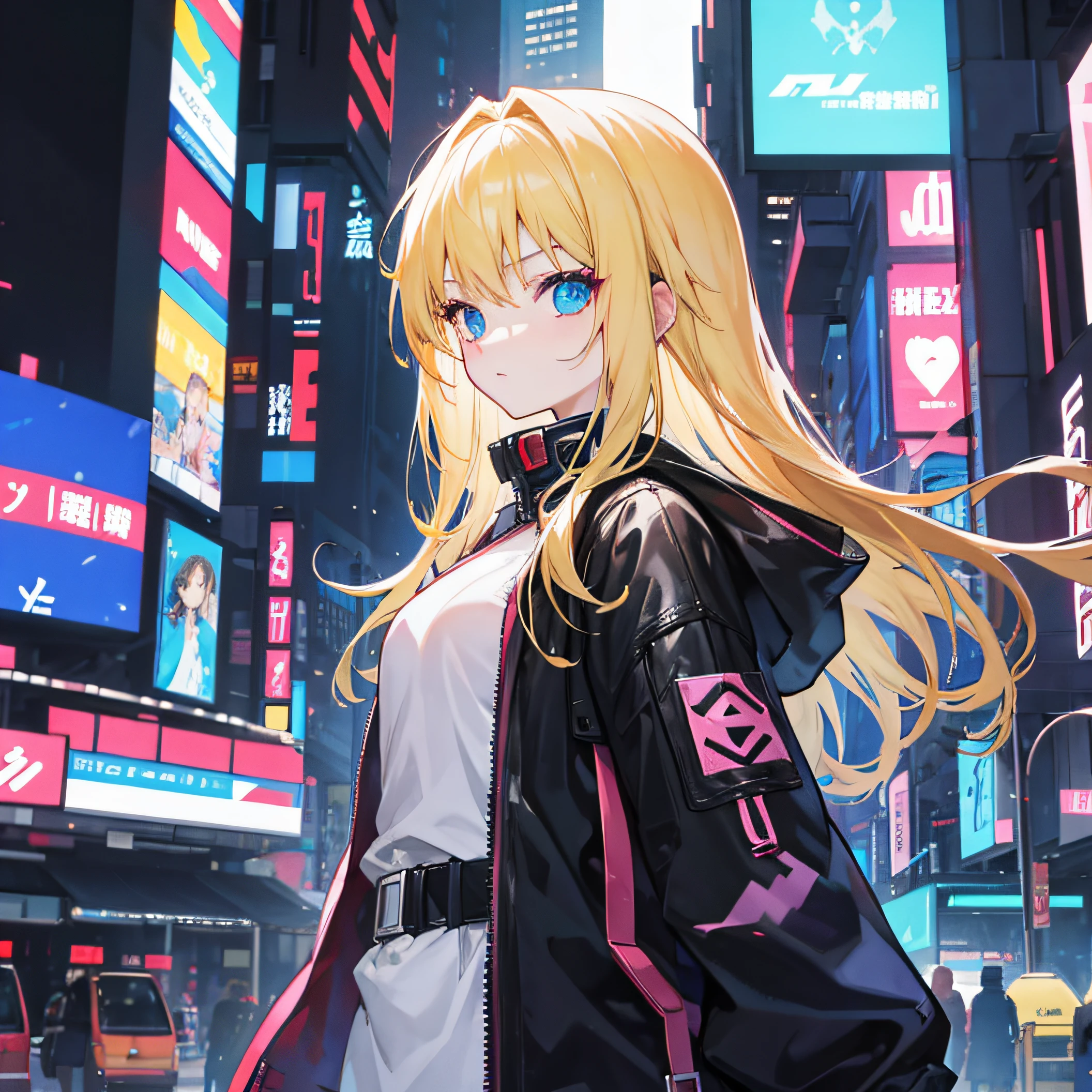 Chicas anime posando en una ciudad por la noche., oppai ciberpunk, anime ciberpunk art, anime ciberpunk, arte del anime ciberpunk, digital arte del anime ciberpunk, ciberpunk digital - arte anime, anime ciberpunk moderno, anime ciberpunk digital!!, mejor fondo de pantalla de anime 4k konachan, chica anime cyberpunk femenina, en la ciudad ciberpunk, tendencia en cgstation, mujeres ciberpunk