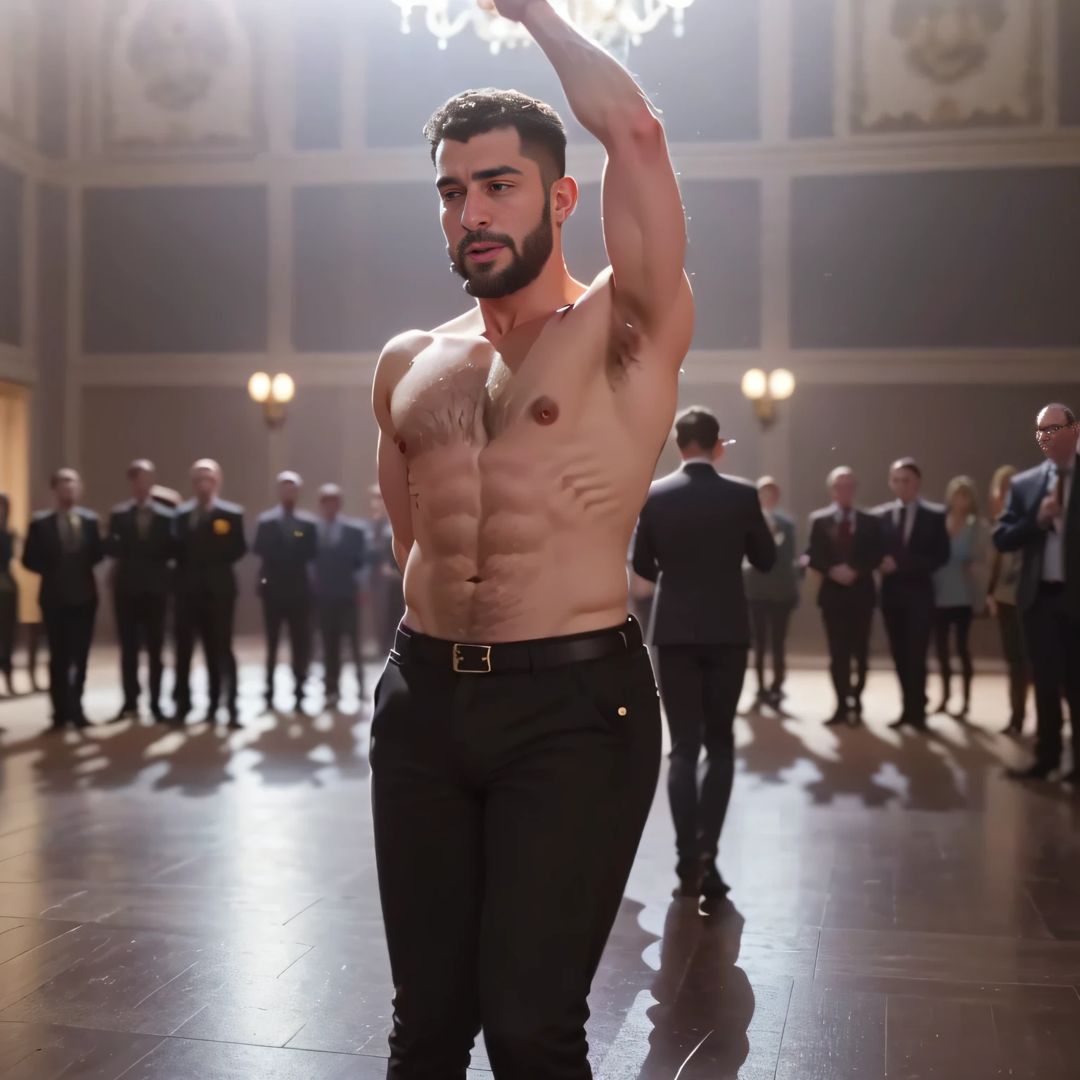 The Dance of Regret and Renewal: In a grand ballroom, a dance is held where participants reenact their past mistakes and seek forgiveness. AbdelFedala, with the weight of his regrets, joins the dance. How does his performance lead to a transformative revelation?