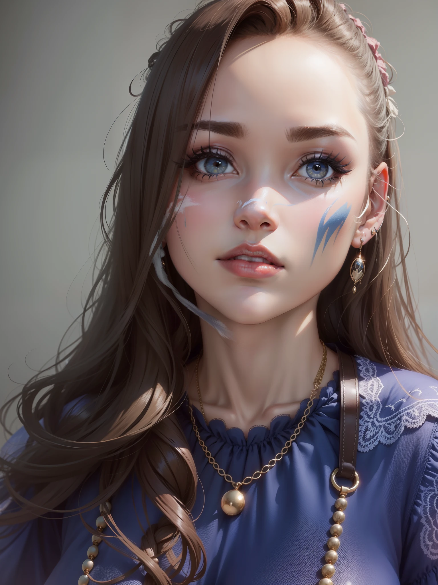Face repaint,delicated face
