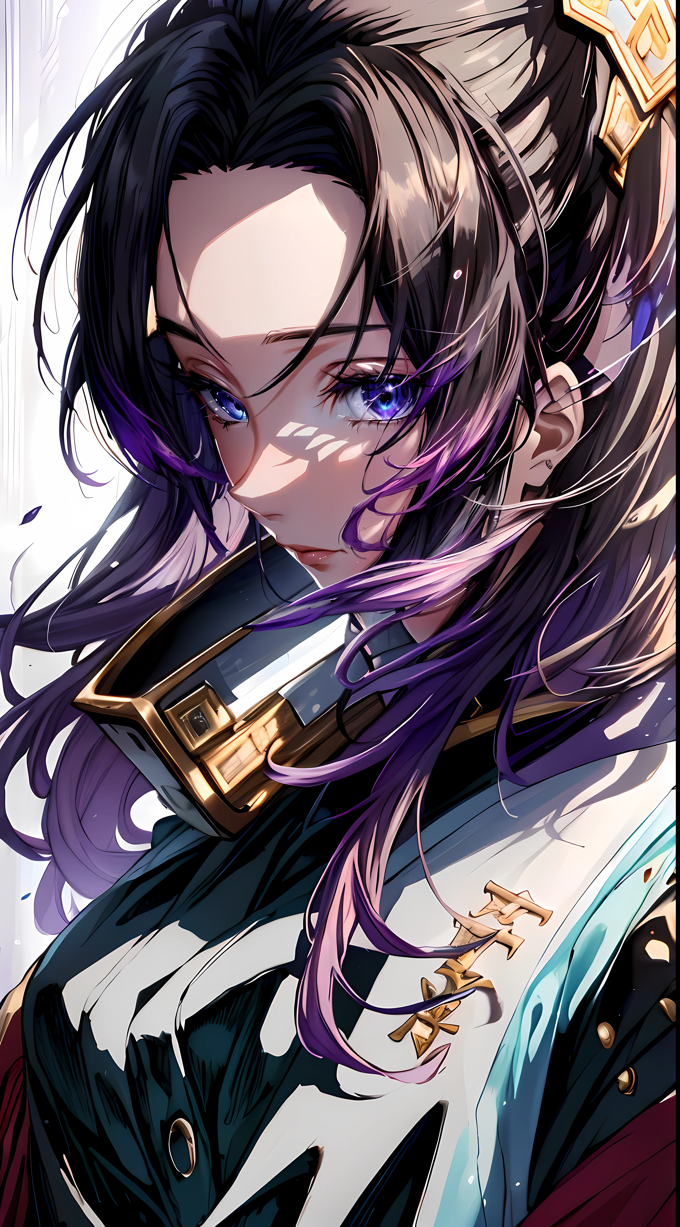 Colorful beautiful girl: a giru 28-years old, messy hair, oil painting, nice perfect face with soft skinice perfect face, blue yellow colors, light purple and violet additions, light red additions, intricate detail, splash screen, 8k resolution, masterpiece, cute face,artstation digital painting smooth veryBlack ink flow: 8k resolution photorealistic masterpiece: intricately detailed fluid gouache painting: by Jean Baptiste Mongue: calligraphy: acrylic: watercolor art, professional photography, natural lighting, volumetric lighting maximalist photoillustration: by marton bobzert:, complex, elegant, expansive, fantastical, wavy hair, vibrant, Best quality details, realistic, High definition, High quality texture, epic lighting, Cinematic film still, 8k, soft lighting, anime style, masterful playing card border, random Colorful art, oil painting, blue yellow colors, light purple and violet additions, light red additions, intricate detail, splash screen, 8k resolution, masterpiece, artstation digital painting smooth veryBlack ink flow: 8k resolution photorealistic masterpiece: intricately detailed fluid gouache painting: by Jean Baptiste Mongue: calligraphy: acrylic: watercolor art, professional photography, natural lighting, volumetric lighting maximalist photoillustration: by marton bobzert:, complex, elegant, expansive, fantastical, vibrant