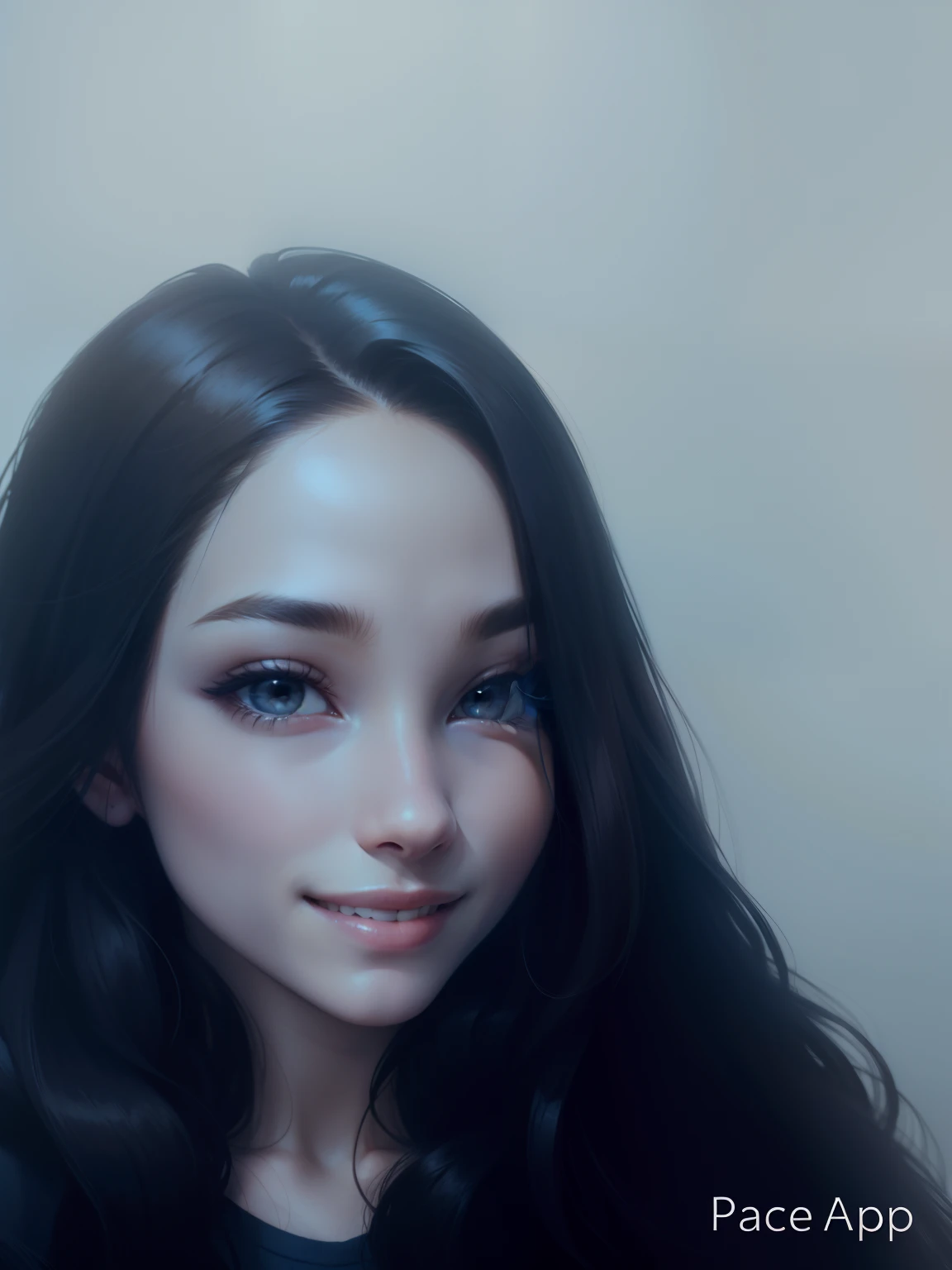 Long hair, beautiful, smiling, beautiful pose