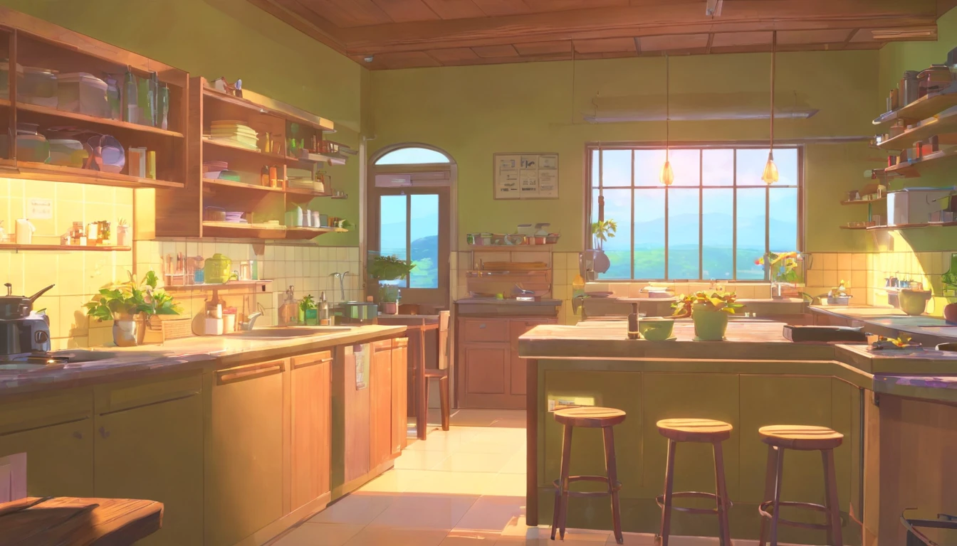 kitchens,There is a big tap, 4K, k hd, high high quality