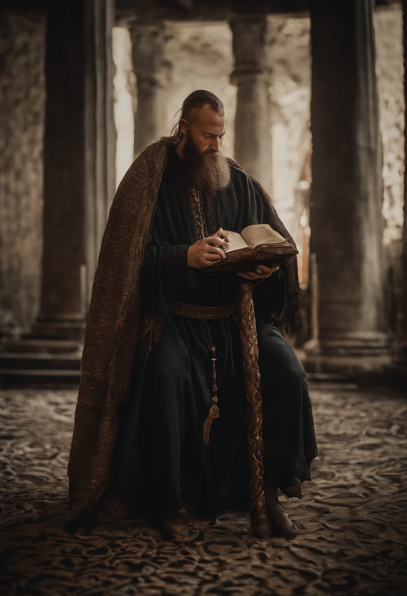 Insert image of Ragnar, mourning the death of the Torah