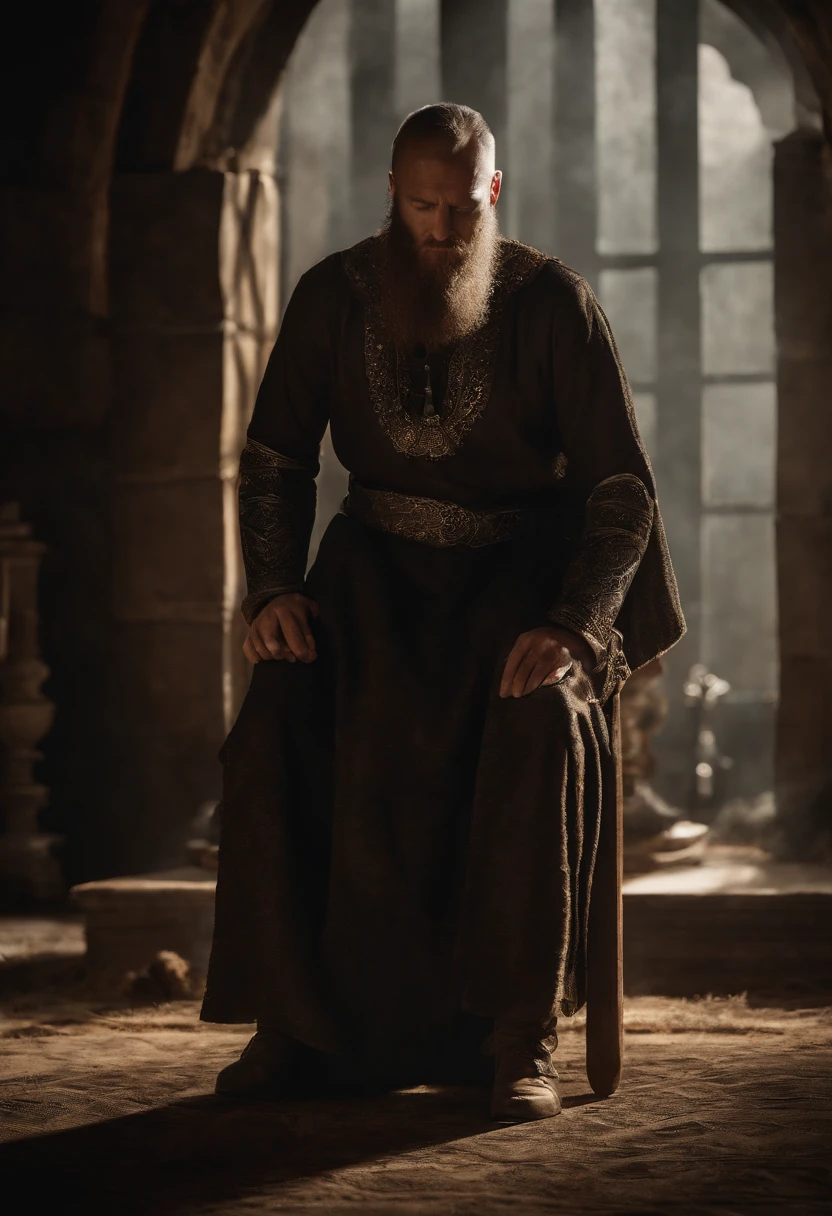 Insert image of Ragnar, mourning the death of the Torah