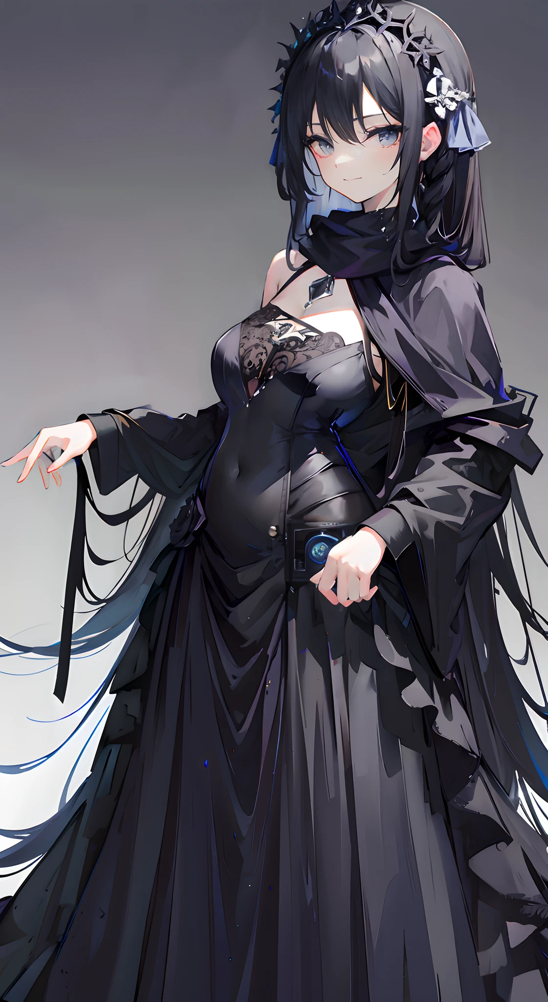 Black garland
