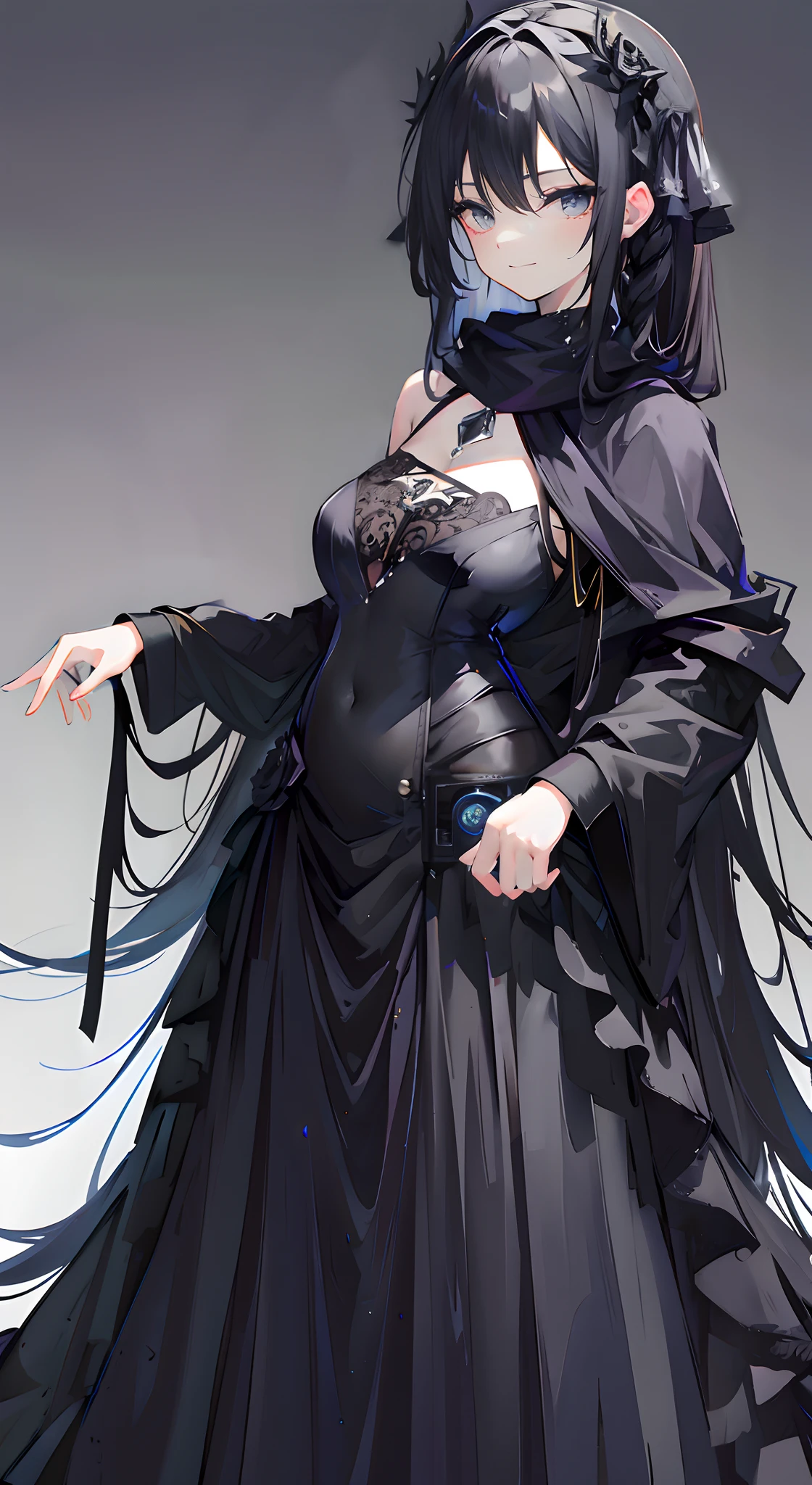 Black garland