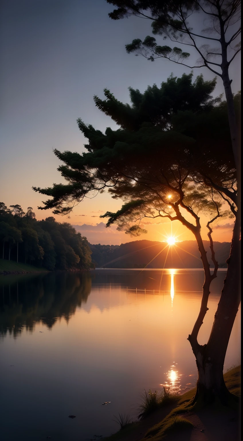 natureza, ao ar livre, sem seres humanos, lago, palmeira, nuvem, inseto, borboleta, noite, water, sol, heaven, tropical, sun sunset, tree, paisagem
