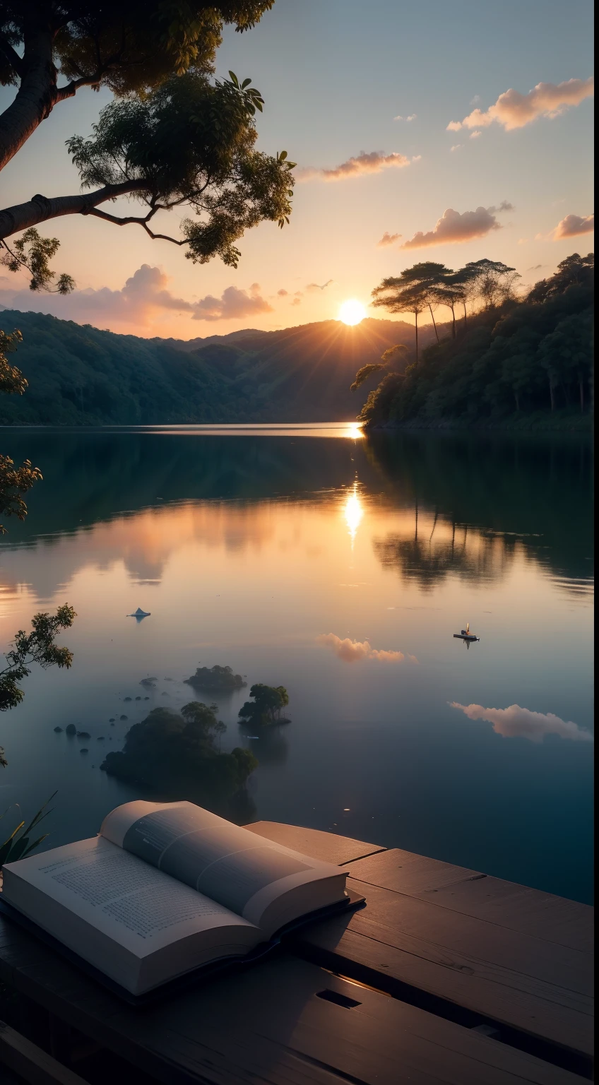 natureza, ao ar livre, sem seres humanos, lago, palmeira, nuvem, inseto, borboleta, noite, water, sol, heaven, tropical, sun sunset, tree, paisagem