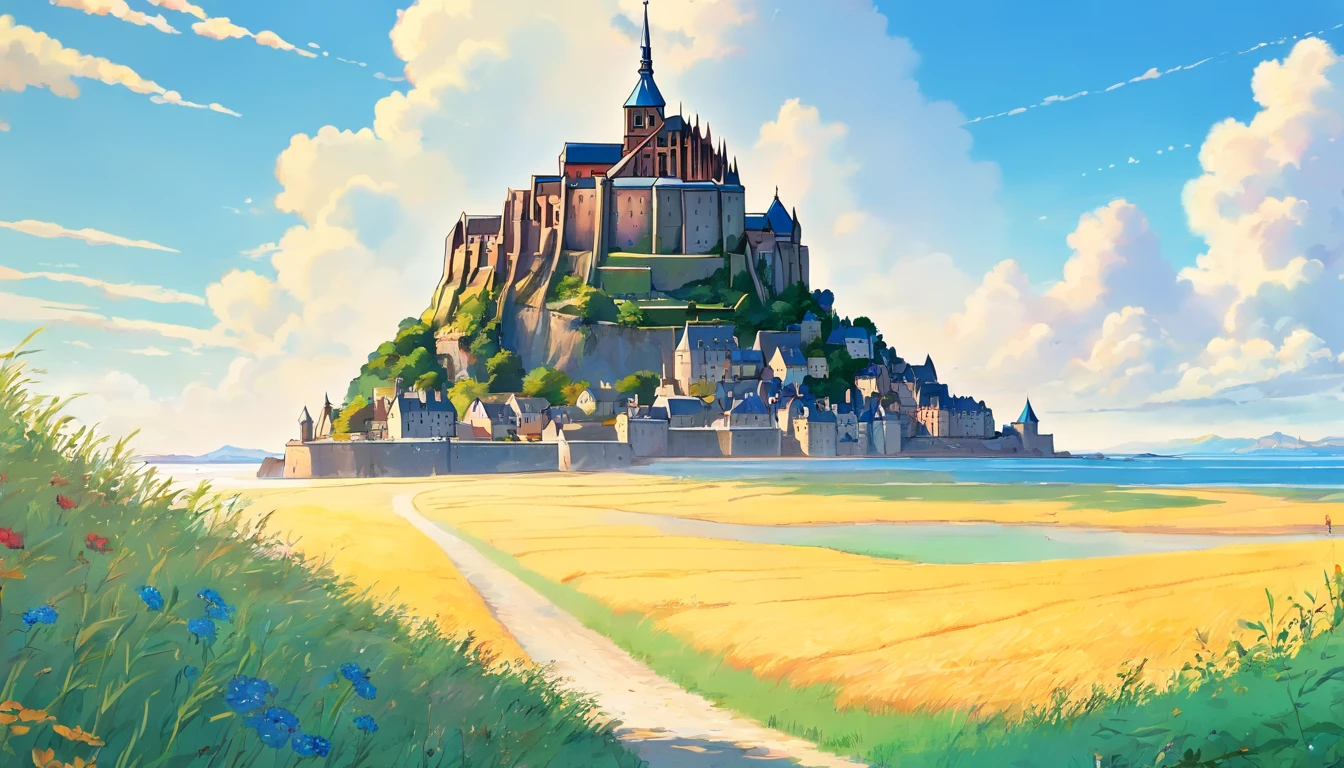 Mont Saint-Michel,France