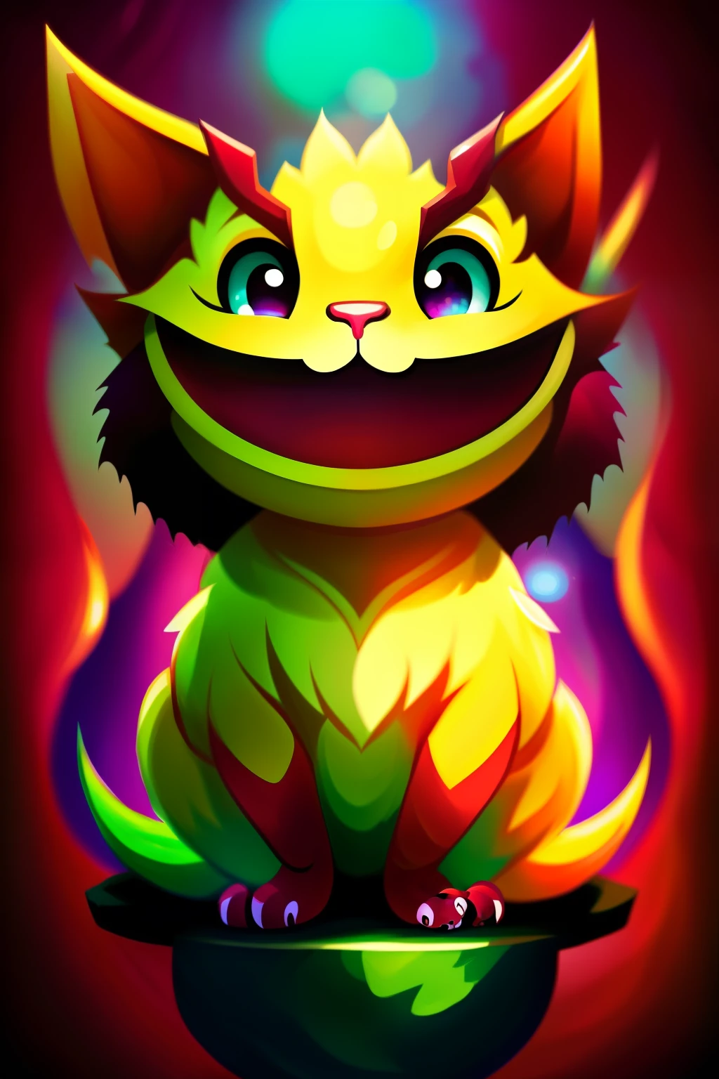 Cute chubby cartoon dragon illustration, Solid and vibrant background, Fine scales and fine scales, Soft lighting, Cute and innocent expression, Created by Lois van Baarle and Loish and Ross Tran and Rossdraws and Sam Yang and Samdoesarts and Artgerm, Best quality, Masterpiece