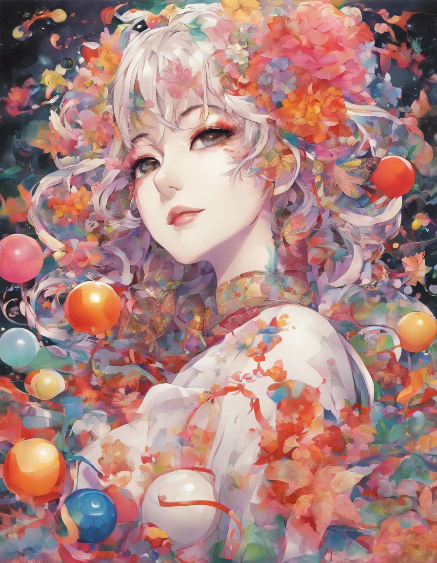 masterpiece best quality   milf  with  \hentai\clown\    clown