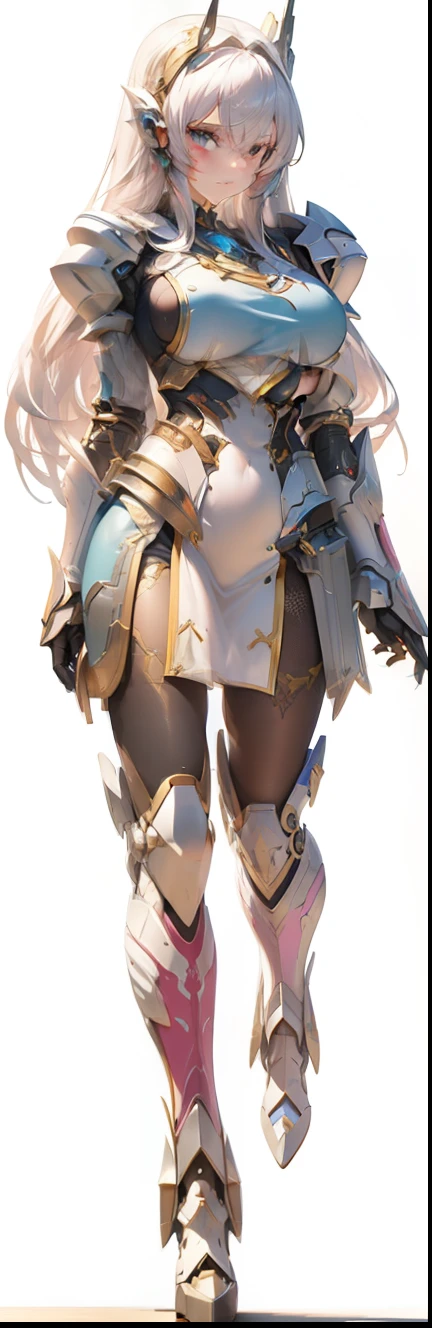 silber hair,hentail realism, shadowing,，character sheets, reference sheet, Standing painting, 8K, Super detail, 1080p, Women's HD，femele, 16k, A high resolution, Best quality, High quality, Anatomically correct, Masterpiece, ccurate, hyper HD，As graceful as a swan，unreal-engine， Ghibli-like colors,   anime big breast,  Standing painting, angle of view,battle armor，ssee-through，Lace skirt