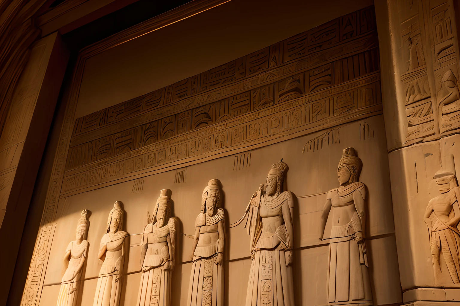 2.500 b.C., back view, painting of a group of assyrian people talking in front of a building, evening, in a major mesopotamian city, cities of mesopotamia, celebrating a king being crowned, ziggurat, trampling an ancient city, sumerian, mesopotamic, ancient mesopotamia, historical artistic depiction, egyptian sumerian features, assyrian