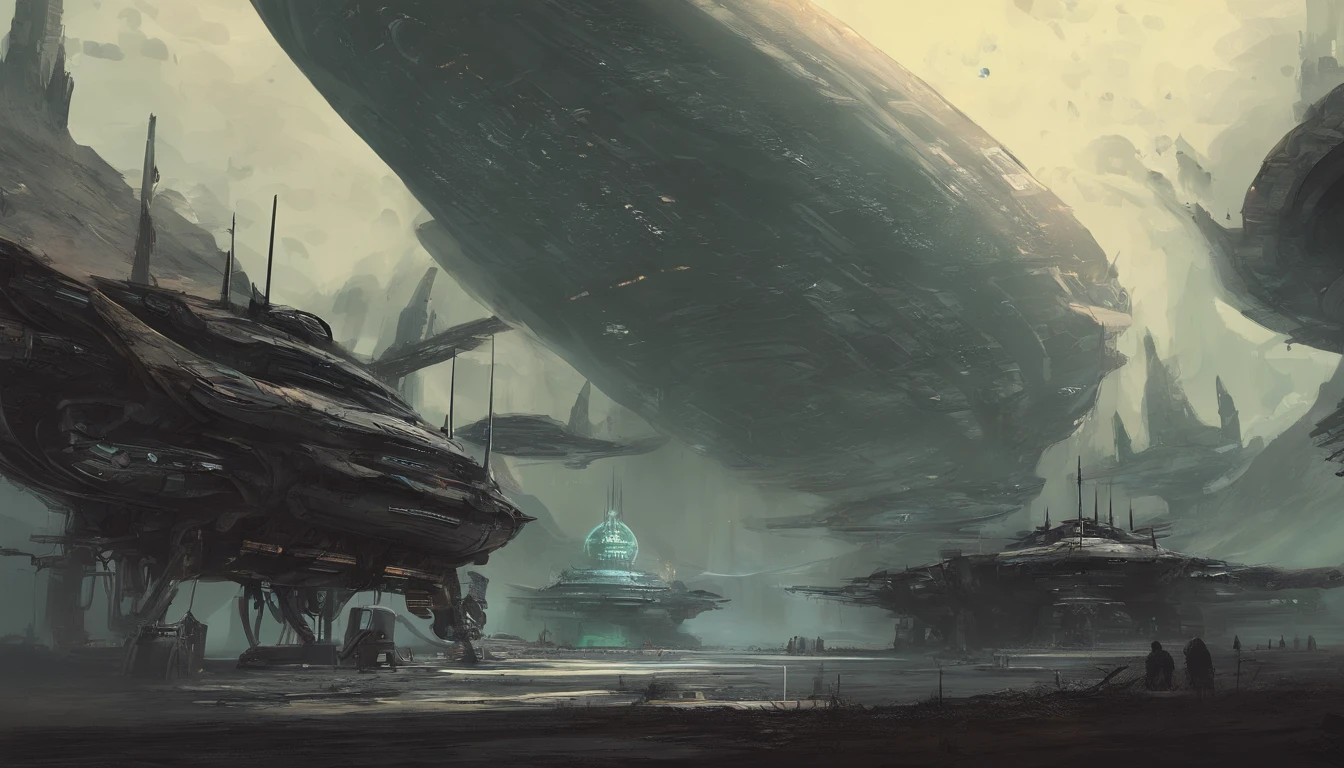 Unidentified spaceship、murky