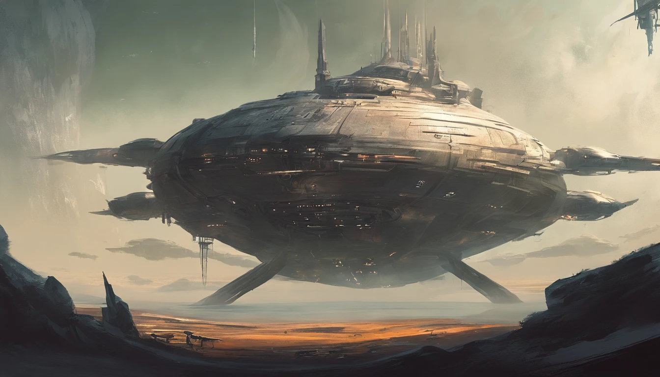 Unidentified spaceship、murky