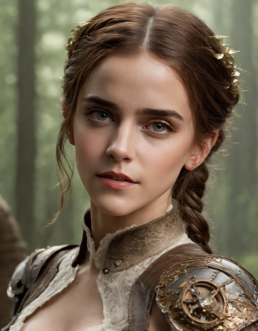 Emma Watson 飾演 Beautiful Awesome Steampunk Woman, ((full bodyesbian)), hyper detail eyes, ultra detailed body, nice and perfect face,Smooth skin ice perfect face, Stunning female body, ((Ultra-thin pointer)), Masterpiece fantasy art concept, Trend at Artstation, ultra - detailed, number art, unreal-engine, 32K, Ultra HD |, centered image, Luis Royo(Luis Royo)and greg rutkowski(Greg Rutkowski)and Alphonse Mock(Alphonse Much)Art of