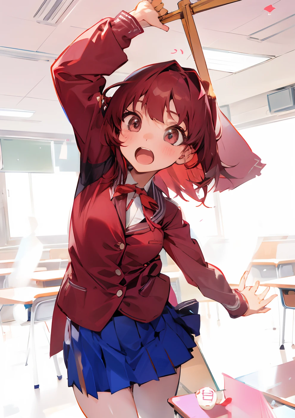 Girl In The Classroom