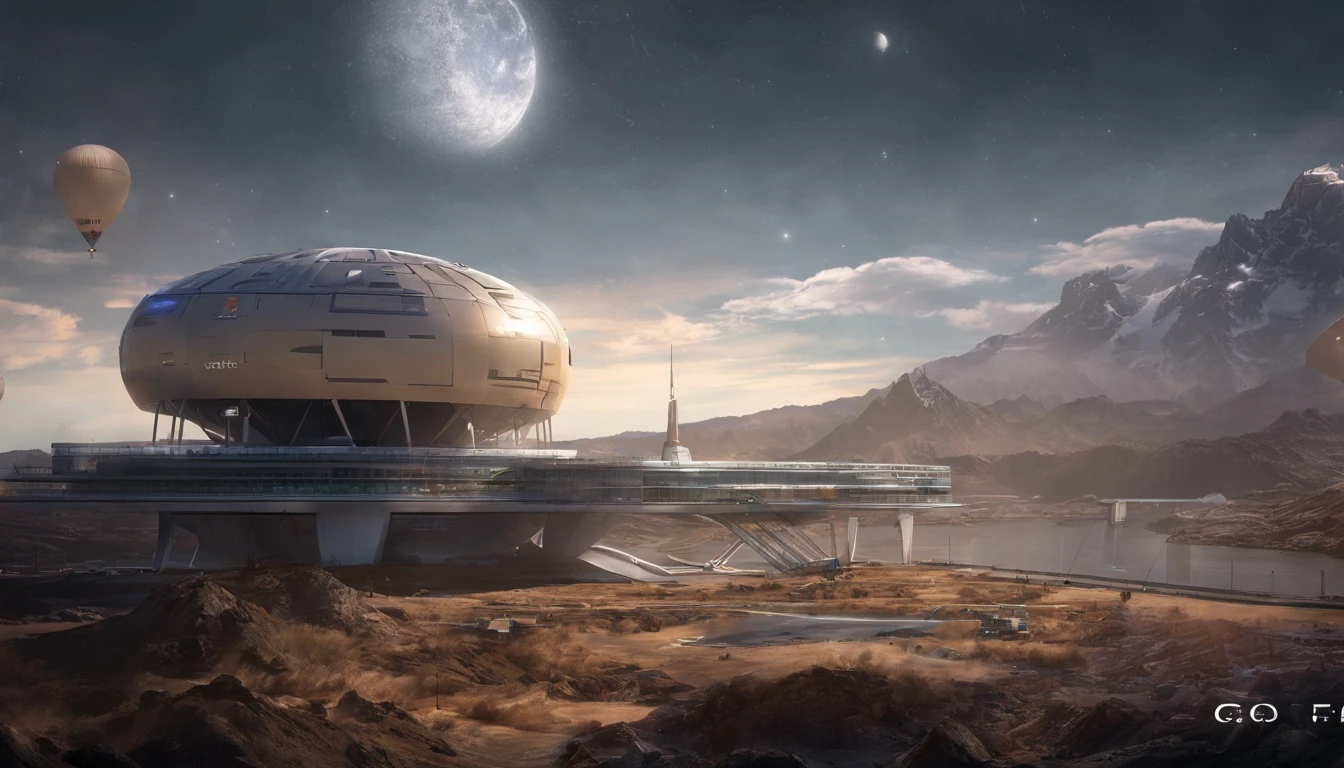 (Highest image quality),(Works of masters),(8k wallpaper),in a panoramic view,Interstellar School,A school city built on a huge space station in space,The artificial creation of the ecosystem inside the translucent luxury space station is beautiful,Lake,rios,mountain ranges,Hills are everywhere,Streamlined Chinese luxury architecture from land to water,All-round rational use of the space station,Golden ornate building,Let the entire space station shine with golden light,Embellished with luxurious gemstones,Blend into the entire starry sky,Chinese decorative motifs are found all over the space station and the Interstellar Academy,Countless spacecraft in and out of the space station,Perfectcomposition,professinal,Meisterville,commissioned,best qualtiy,After fixation,Retouching,Improvement,pastoral,Tone-mapping,highly detailed,digitial painting, art stations,Conceptual map of the long dam,Smoothness,Sharp focus, Beautiful illustration,photore,The light from the back window is backlighted,动态照明,Mist,复杂,cinematic grain,professinal, face to the viewer,Volumetriclighting,subsurfacescattering,Good highlights,Good shadows,cinematic ligh,Beautiful studio,softlighting,rim-light,ellegance,beatiful background,rendering by octane,HR Giger style,8K,top Quority,tmasterpiece,illustratio,smooth and beautiful,highly detailed,CG wallpaper,(realisticlying,Fidelity: 1.37) ,outstanding,Exquisite details,tmasterpiece,top Quority,offcial art,Very verbose