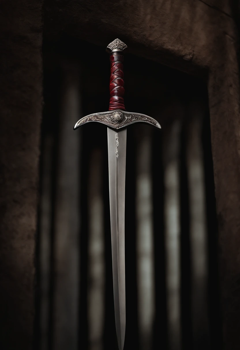 Blood-bathed sword