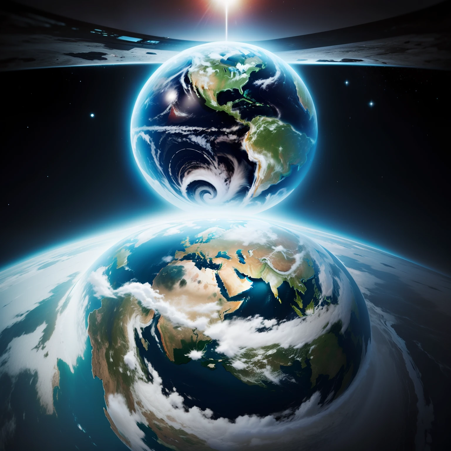 Future Earth devastated