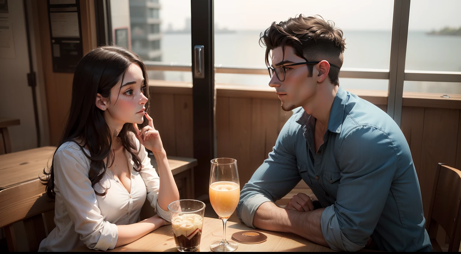 One day, Ethan finally decided to work up the courage to ask Sarah out on a date.