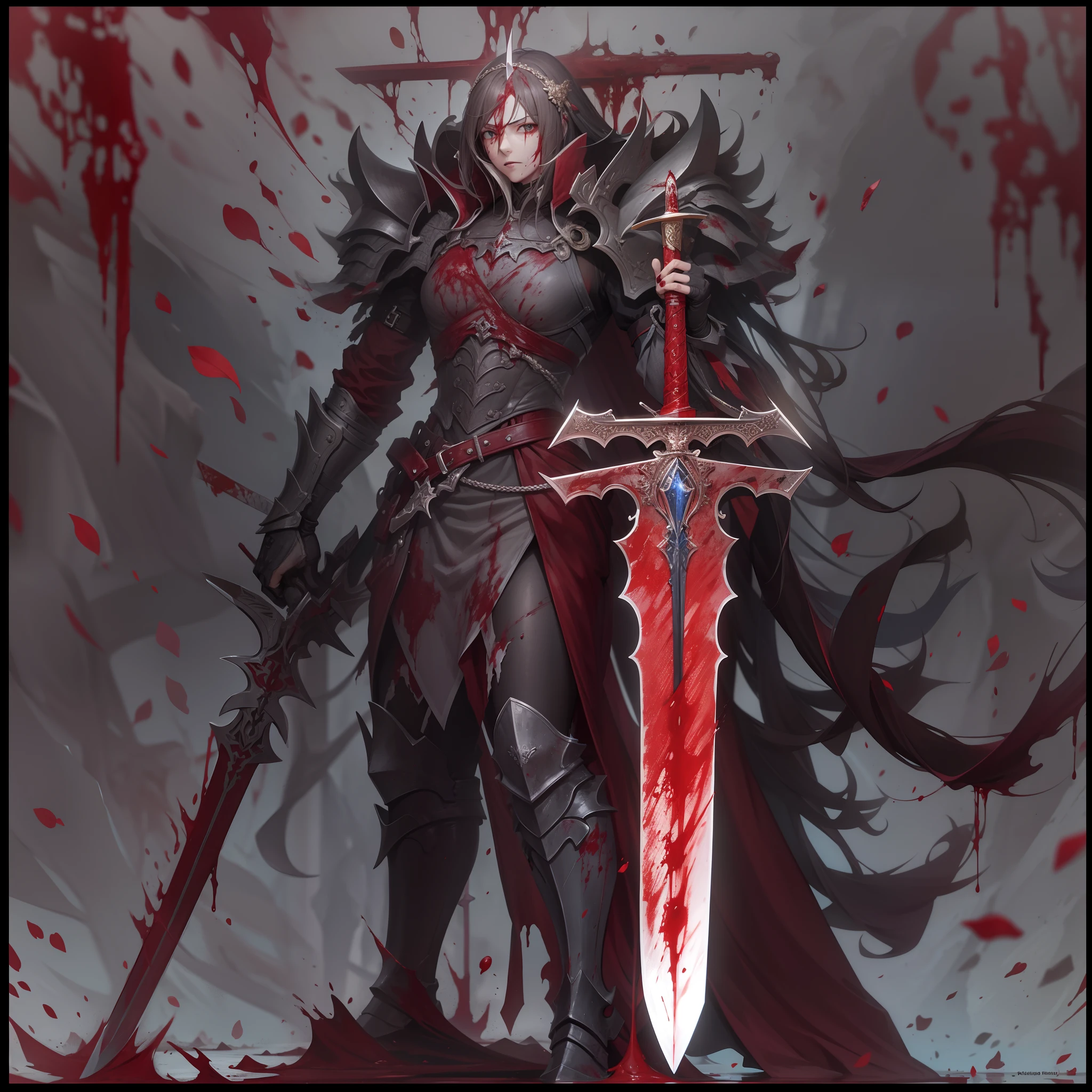 Blood-bathed sword