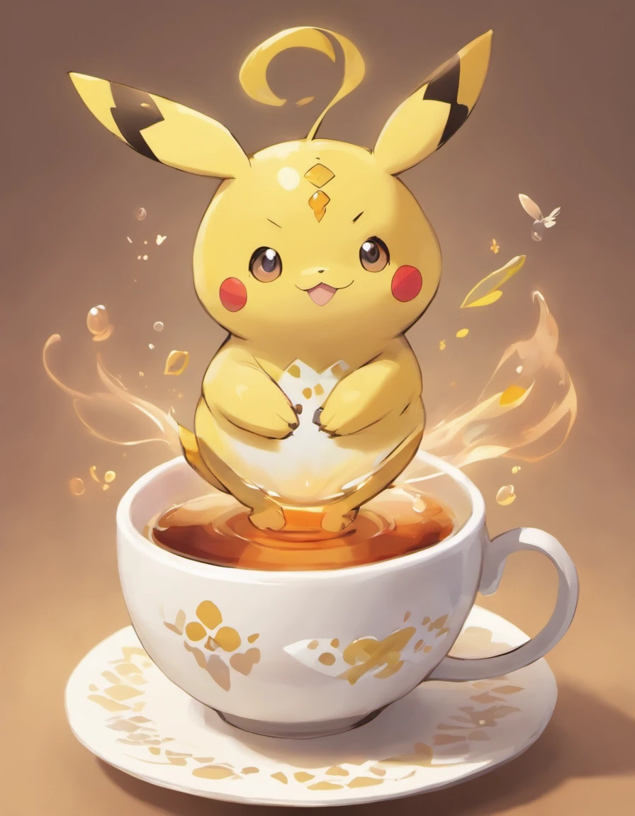 An Anthropomorphic cup of tea,
