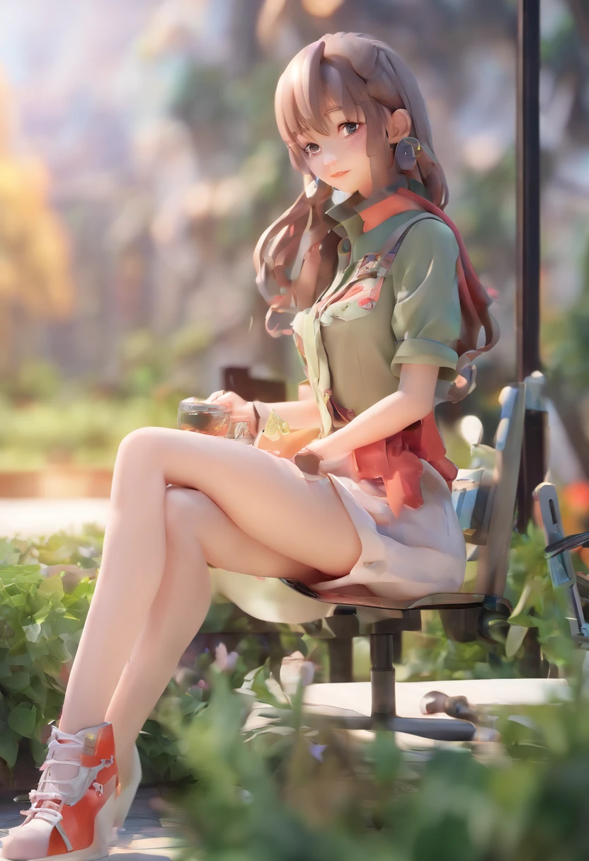 Lori spreads her legs,校服,short skirt