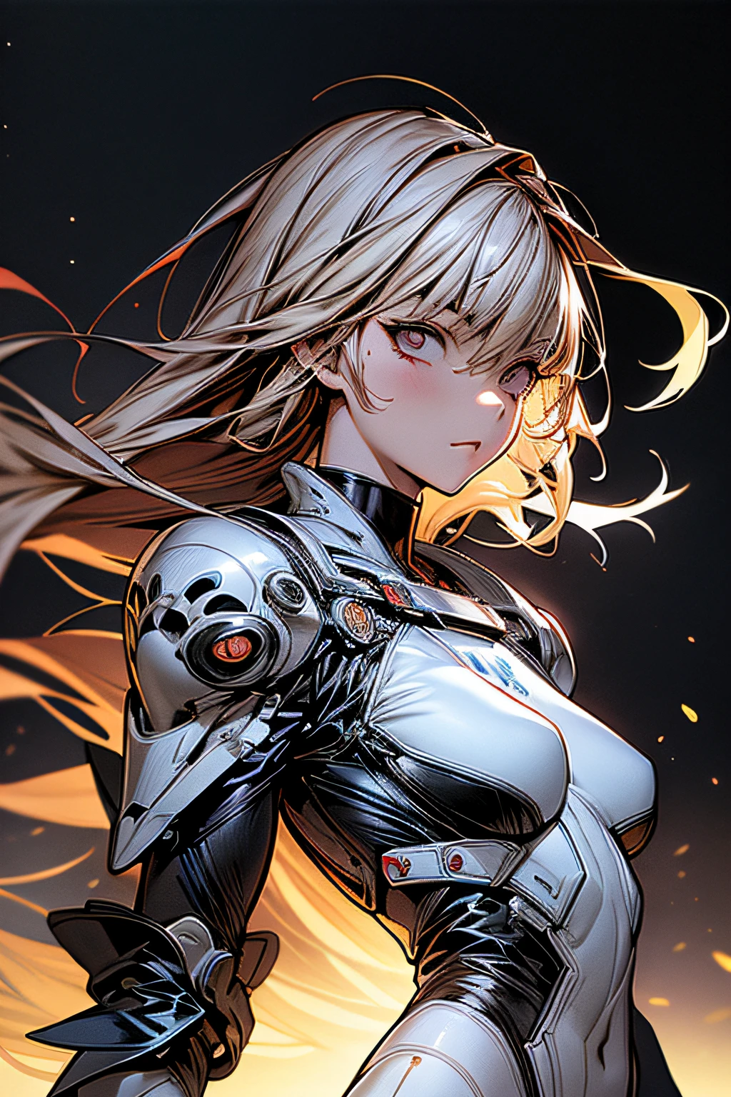comic strip、(hard disk, sharp, fractals), (linear art_Anime),(masutepiece, Best Quality),1girl in,Space Opera,(lola:add more details:1.0),