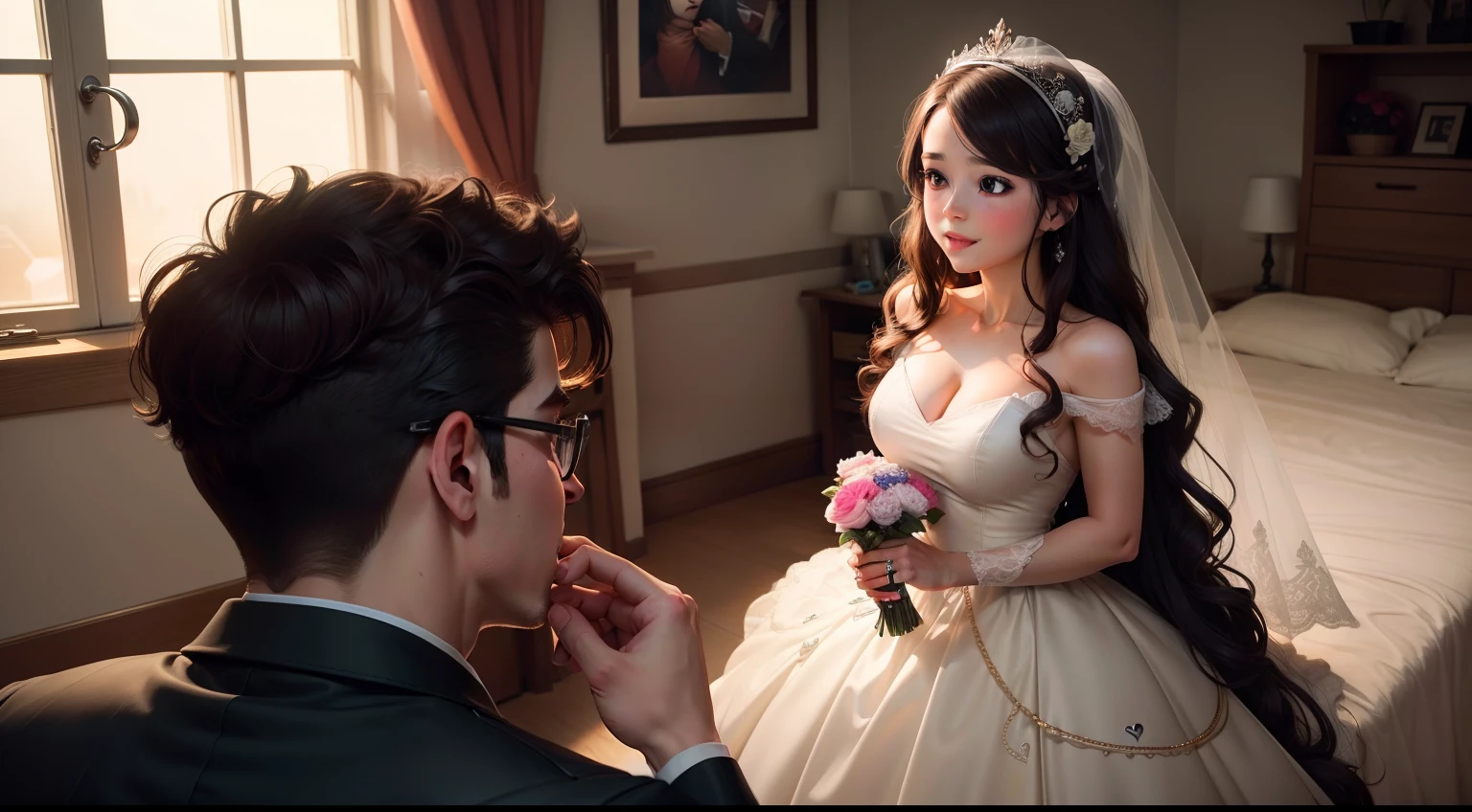Sarah," Ethan said, "I love you more than anything in the world. Will you marry me?"