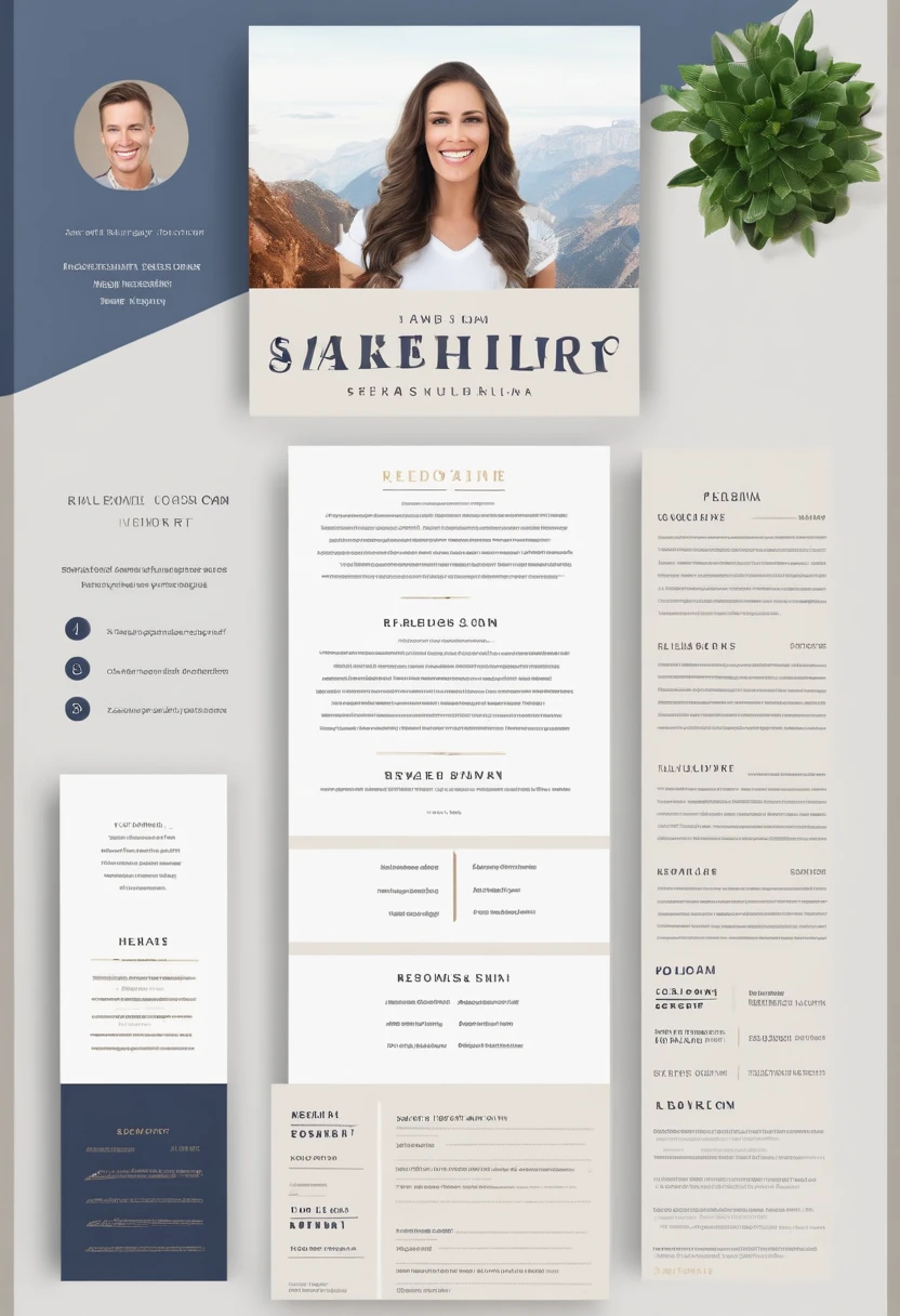 Resume template design