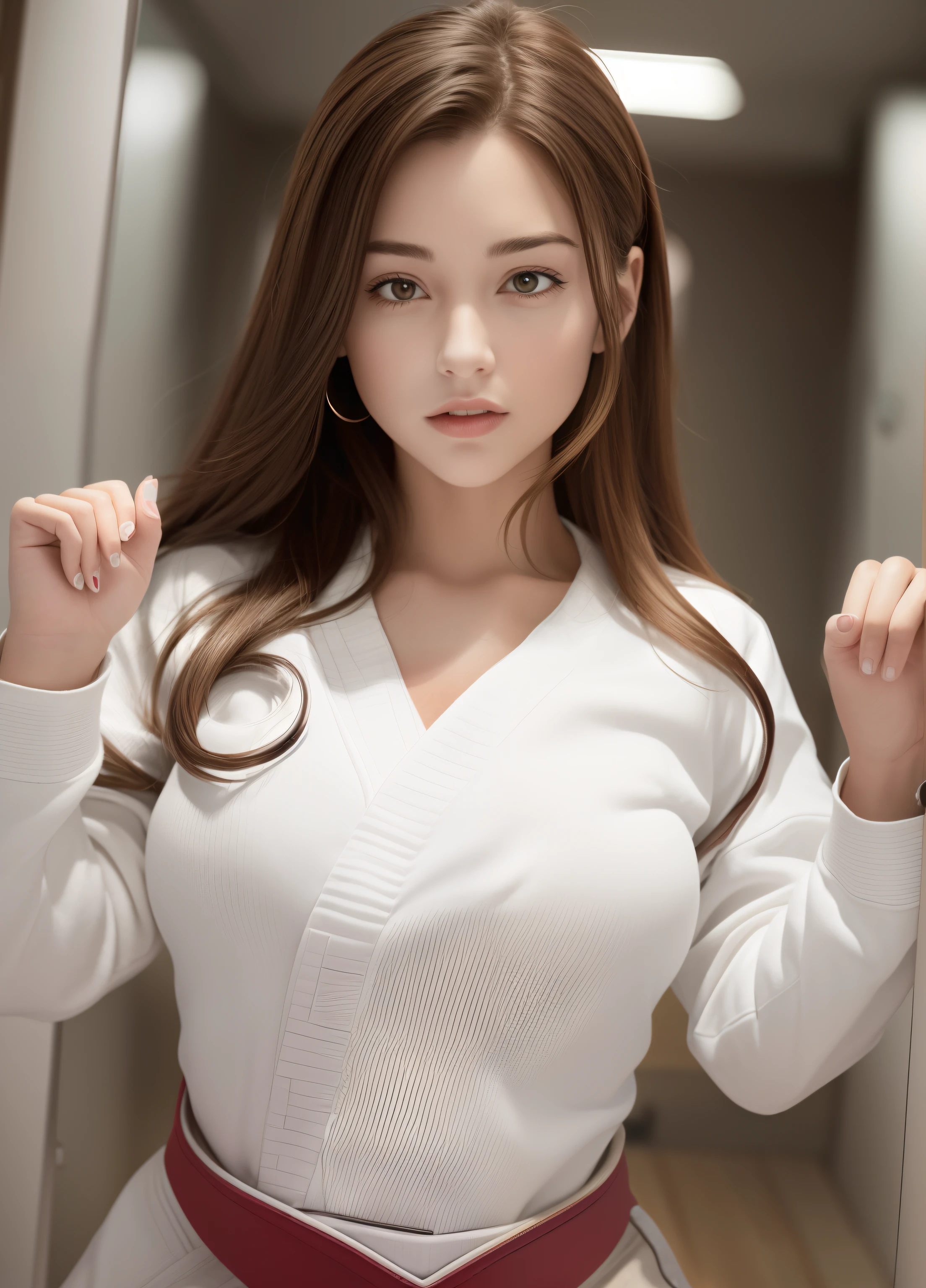 Accurate depiction of the left hand, Precise detail of the left hand