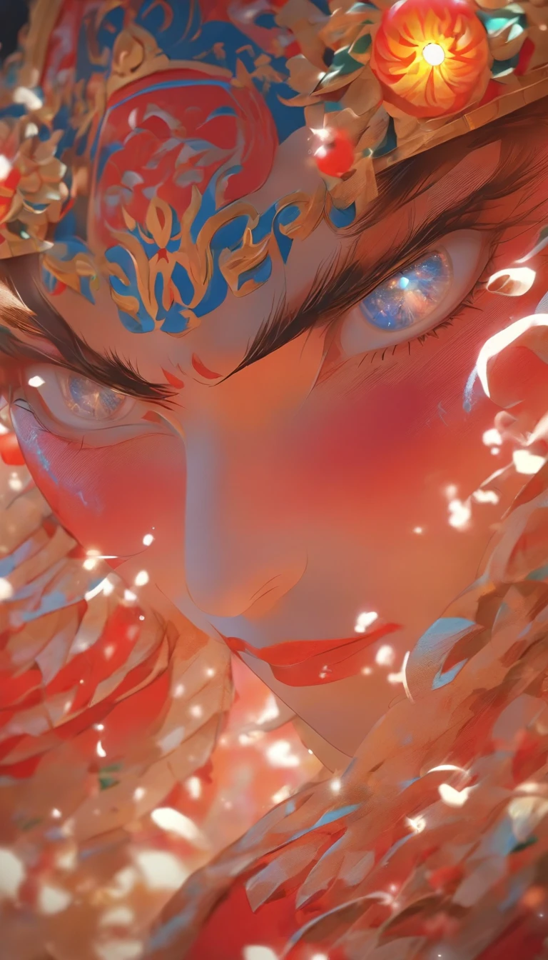China-style，Chinese drama，Peking Opera costumes，Bai Suzhen costume，Drama Facebook，White predominantly，中景 the scene is，super-fine，ultra - detailed，high qulity，8K ，Sharply focus the eyes，highly detailed surreal vfx，oc rendered， - AR 16:9 --q 2 --s 1000