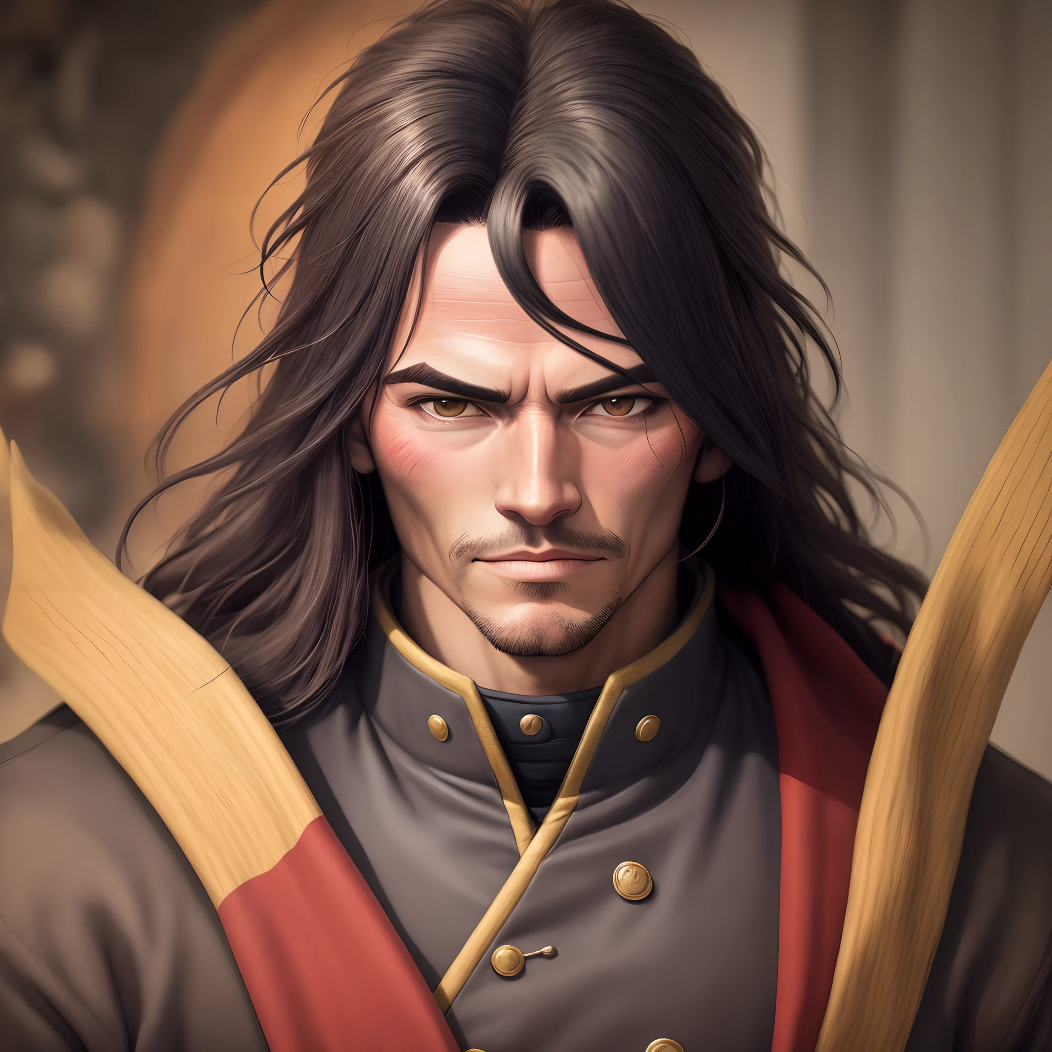 Madara homem real retrato