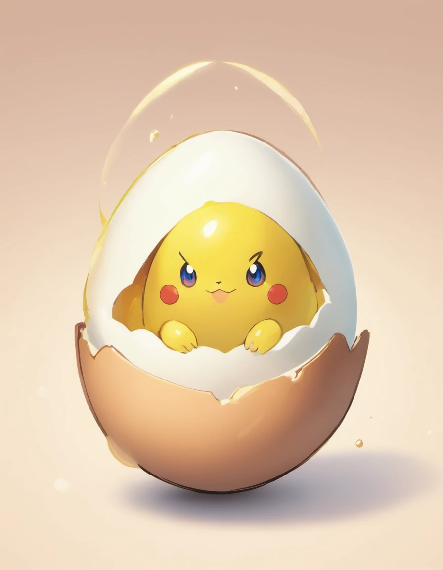 a boiled egg drawn by sowsow