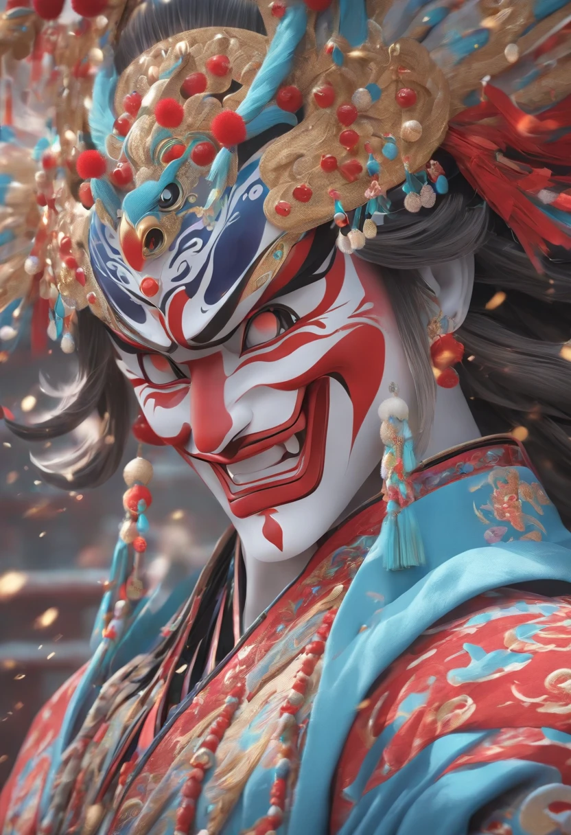 China-style,Chinese drama,Peking Opera costumes,Bai Suzhen costume,Drama Facebook,white colors,中景 the scene is,super-fine,ultra - detailed,high qulity,8K ,Sharply focus the eyes,highly detailed surreal vfx,oc rendered, - AR 16:9 --q 2 --s 1000