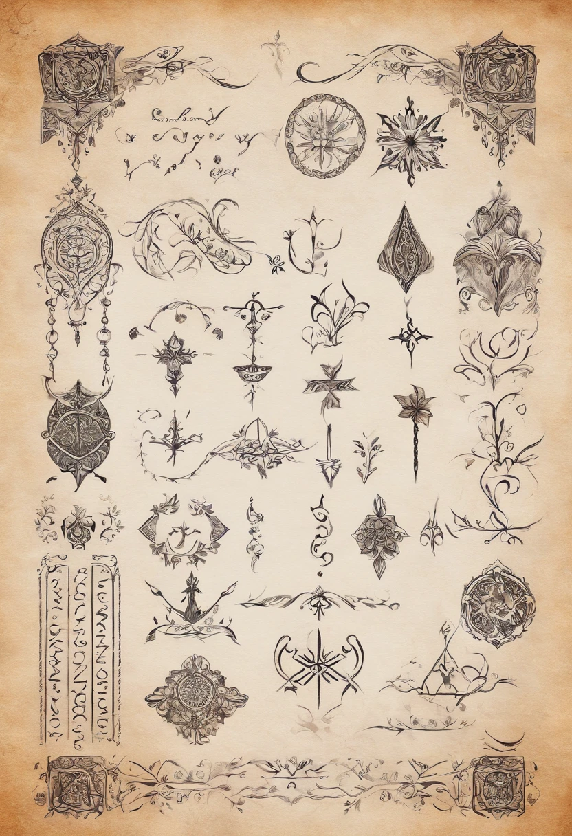 Add elven rune tattoos on your fingers to the image you just crafted.