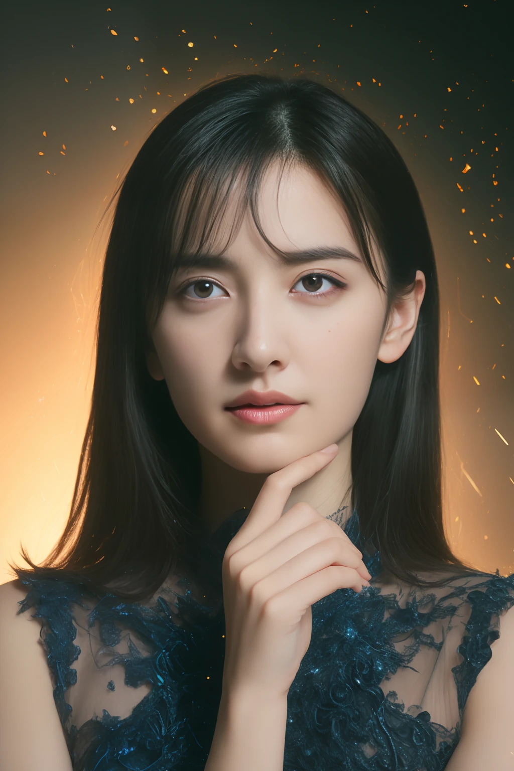 (Expression of ecstasy:1.2), From Side, Photorealistic, Official art, Unity 8k wallpapr, 8K Portrait, Best Quality, Very high resolution, (Incredibly beautiful nature background:1.6), One girl, One beautiful teenage italian girl, sixteen years old, Obscene, (Sexy and glamorous:1.1), (A coquettish expression:1.6), (small breasts with raised pink areolas,,,,,,,,,,,,:1.6), Vulgarity, (seductively smiling:1.2), (full body1.0), (erotic posing:1.5), (Magic Attack Pose:1.6),(magical effects like sparkles or energy:1.5), (Electric shock from hands:1.1), (Detailed blue bodysuit with beautiful fractal or marble design:1.5), (Beautiful and d delicate ruby, topaz, emerald and sapphire jewelry:1.45), Beautiful seductive face, Portrait, (Thick eyebrows:1.2), (Big purple eyes:1.2), Beautiful eyes with fine symmetry, (Ultra detailed eyes:1.4), (High resolution eyes:1.1), Intimate face, (ultra detailed skin texture:1.4), White skin, pale skin, Perfect Anatomy, Thin, (Beautiful toned body:1.1), Hair Bow, (Moist skin:1.1), full of sweat, No makeup, dark circles, Good anatomy, Focus Face, Good looking ing, (Emilia Clark:0.6) (Emma watson:0.3),(Jennifer Connelly:0.4), (sensual face:1.5), Elegant face, Nice, Dolce, Cyberpunk Sci-Fi, (Gauntlets with intricate and beautiful designs:1.2), Blurred background, Blurred foreground, depth of fields, (Motion Blur:1.1), Complex and colorful biomechanical bodysuit, Zentangle, mandalas, Entangled, (Small breasts:1.2), Sheer breast, (Beautiful :1.2), (NSFW:1.2), large hips, drivel, Juice stain, grabbing on breasts,