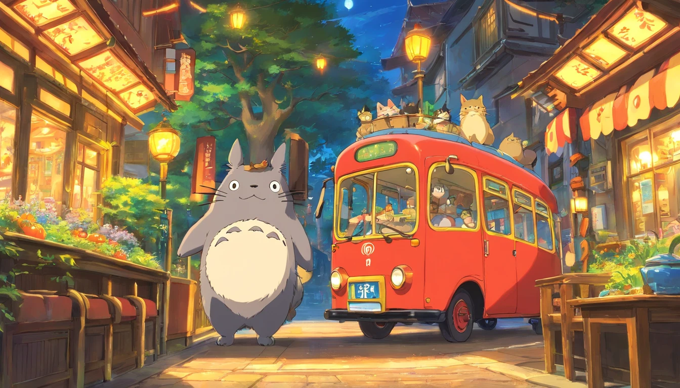 Neko Bus,Totoro