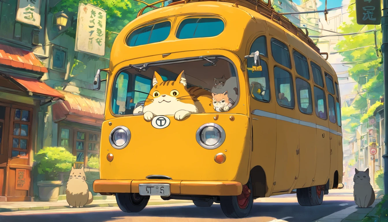 Cat Bus,Totoro
