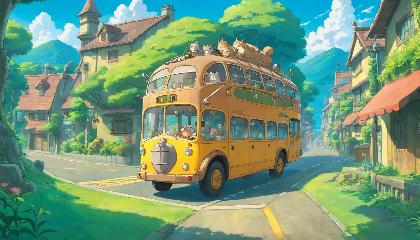 Cat Bus,Neighbouring Totoro