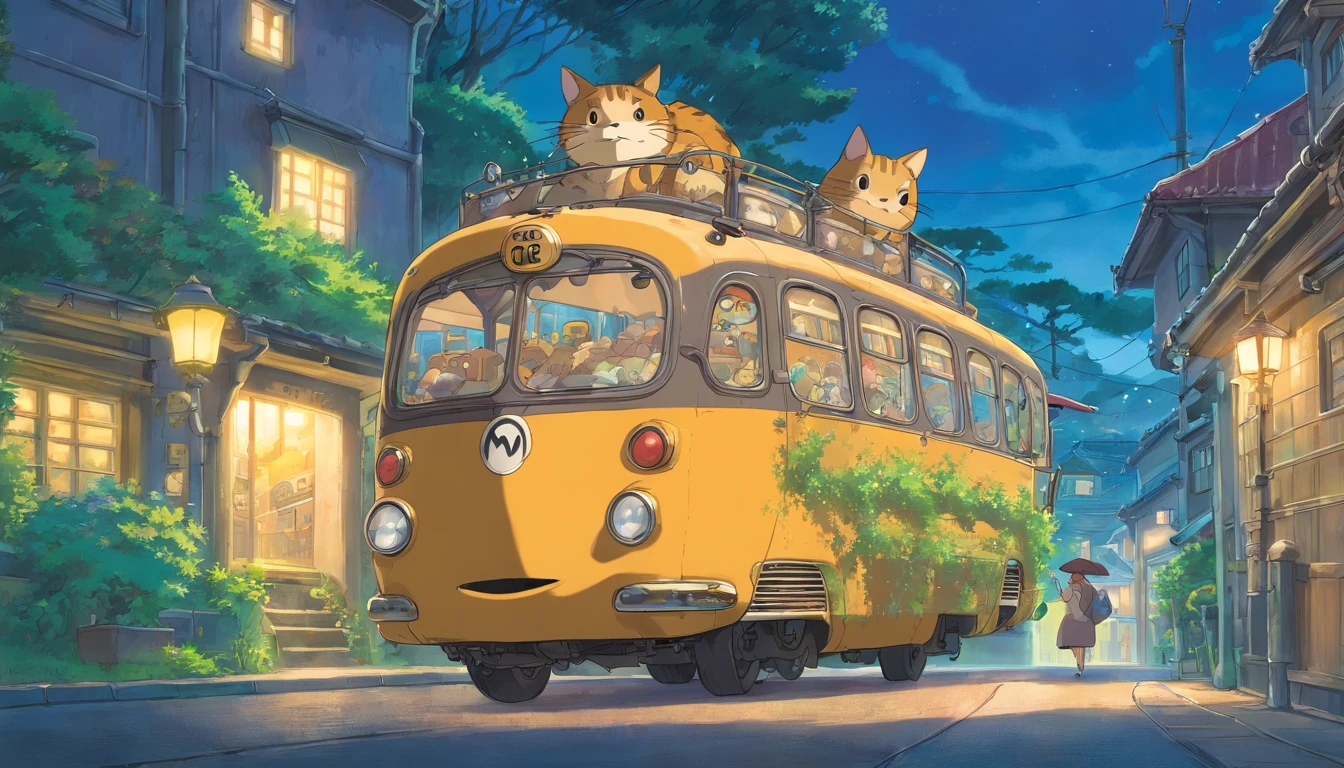 Cat Bus,Neighbouring Totoro