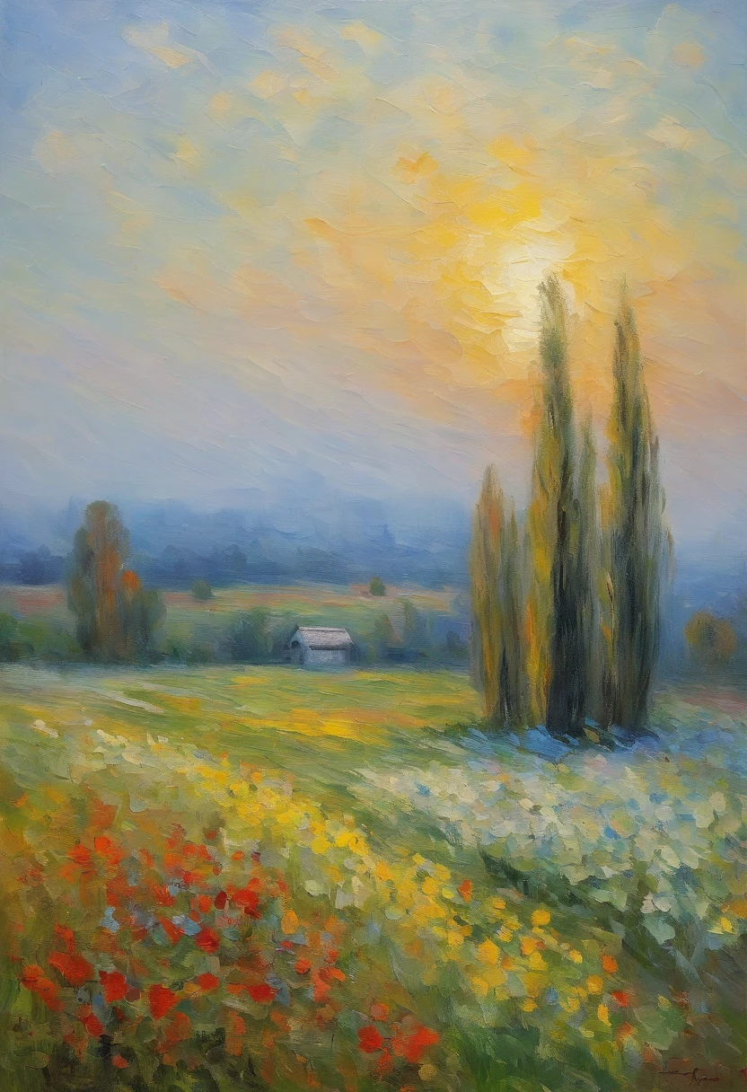 Monet,Hinageshi Field