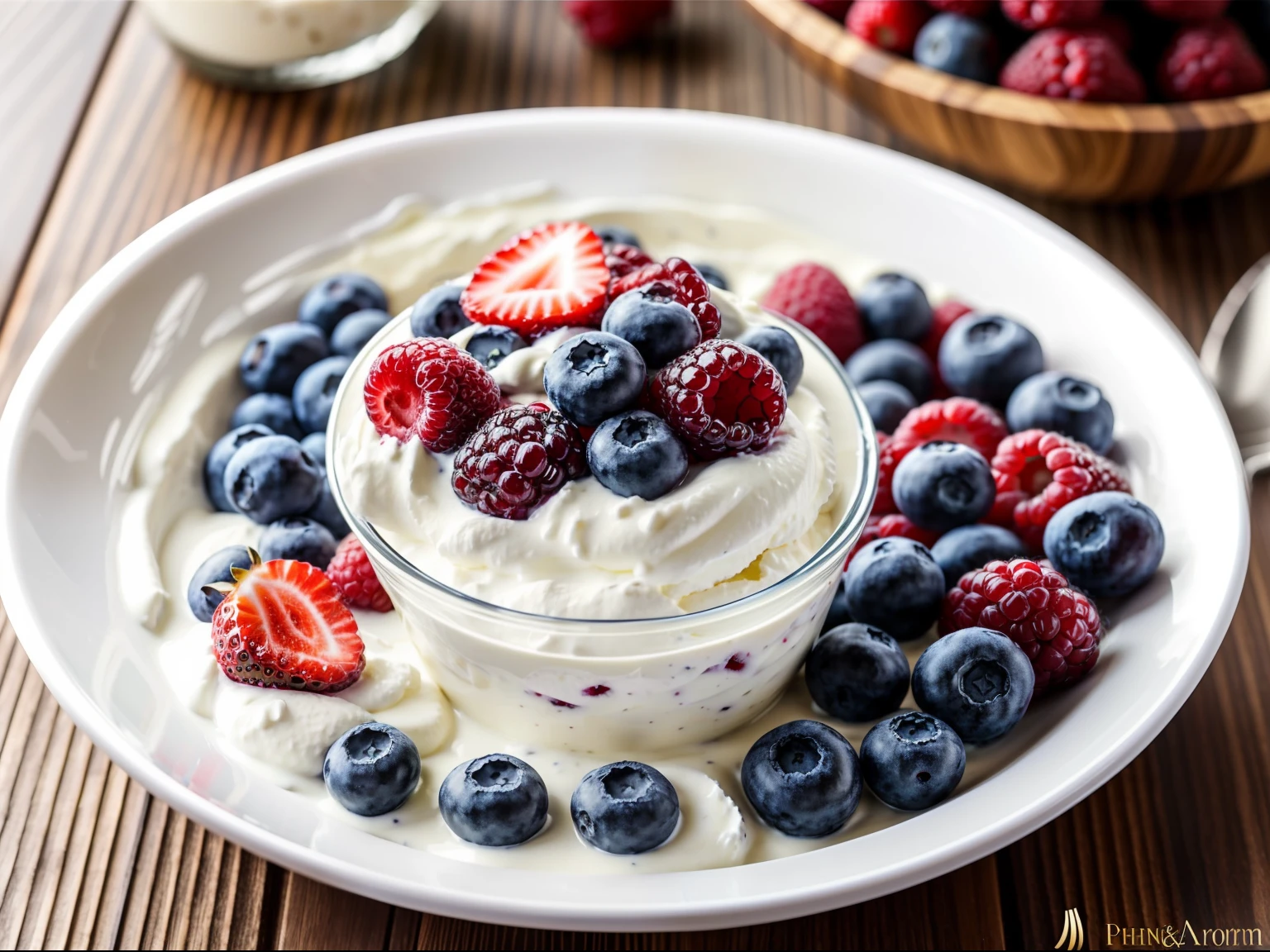 Greek Yogurt with Berries