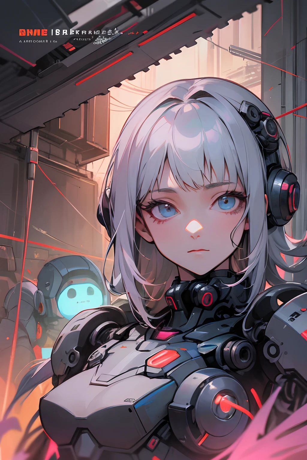 Dark_fantasy,Cyberpunk,(chainsaw,chainsawman,Red:1.1),1人,Mechanical Wonder,Robotic presence,cybernetic guardians,wearing a worn-out mech suit，iintricate，（Steel metal[rusted]），ellegance，Clear focus，Photo by Greg Rutkowski，gentlesoftlighting，vivd colour，tmasterpiece，（（the street）），dynamicposes, cyborg woman, Solo, Neon lights, 核星a perfect illustration of artifical intelliengence(AI) of the year 5143 future, 8k, extremely detailed , flawless  ,Anime girl holding machine，Cyberpunk anime art，Cute cyborg girl，cyberpunk anime girl mech，Digital cyberpunk - anime art，Cyborg girl，anime robotic mixed with organic，beautiful girl cyborg，Cyborg - Silver-haired girl，detailed digital anime art，best anime 4k Konachang wallpapers，cyberpunk anime art，anime cyberpunk art，anime robots。 --auto --s2