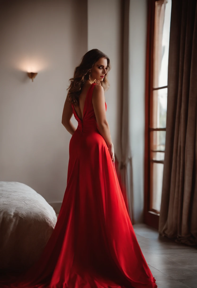 Mujer Araffe con un vestido rojo posando en una cama, una captura de pantalla por Eve Ryder, tumblr, arabesco, Violeta Myers, Angelawhite, Hermosa cara latina, Foto gigante de la diosa impresionante, Hermosa sastre de jade, curvy model, seductoramente mirando al frente, hermosa mujer hermosa, Belleza asombrosa, Belleza asombrosa, sujetador rojo, Grandes ojos seductores
