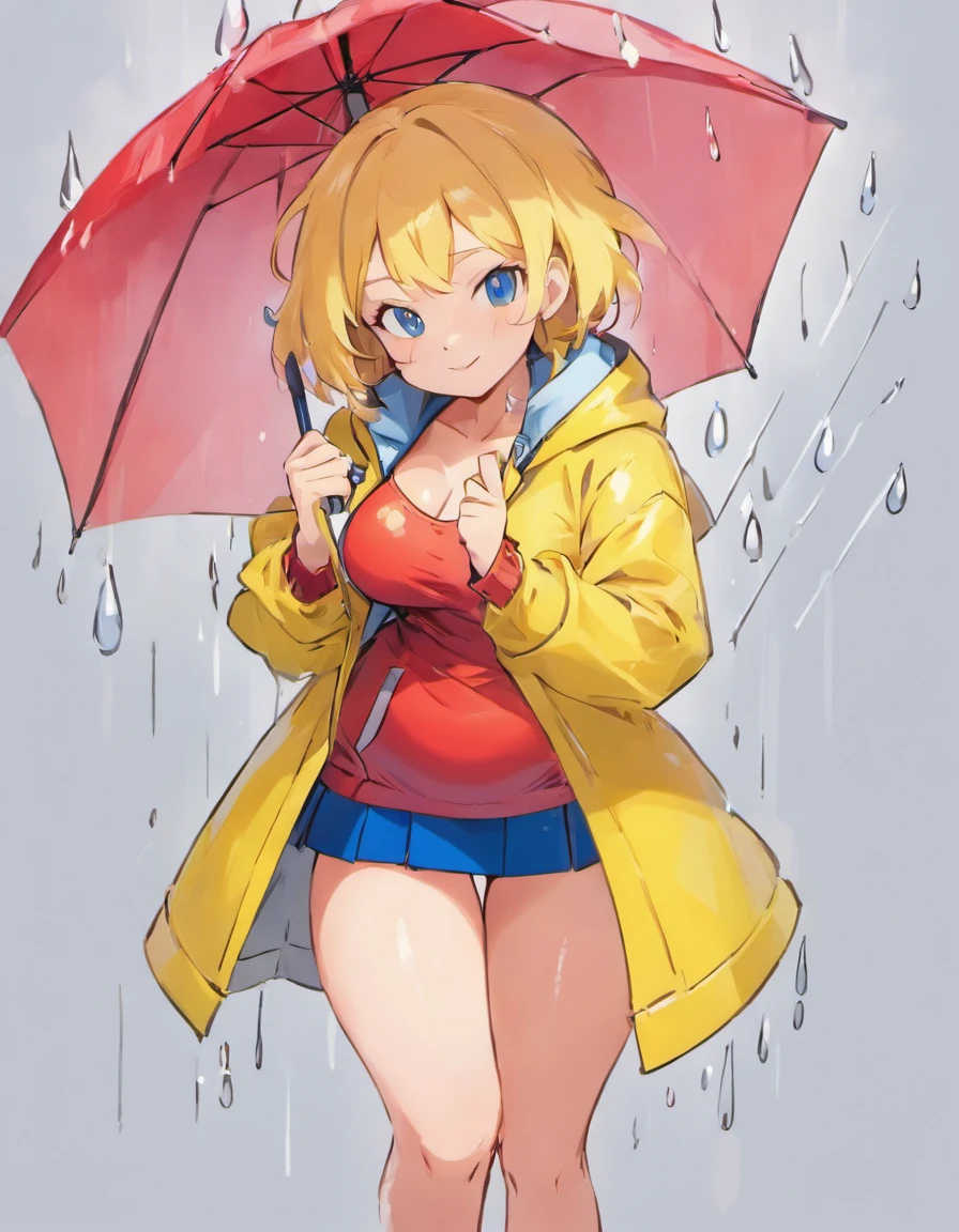 nsfw, large breasts, naked, nipple, nude, sea, Highway、 flooded、 running、 Building FIRE、 Heavy snowfall ,, blonde hair, Purple eyes, hairband, short hair, 16years old