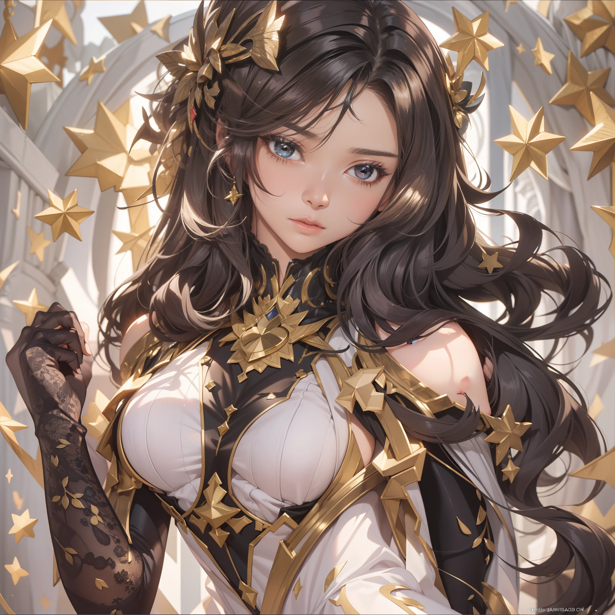 (masterpiece:1.2, Highest quality), (Realistic, photoRealistic:1.4), Beautiful illustrations, (Natural Side Lighting, Cinema Lighting), ((cowboy shot))
View your viewers, 1 girl, Japanese, Junior high school girl, 14 years old, Perfect Face, cute and symmetrical face, Glowing Skin, thin, (gold and blue gemstone earrings:0.8)
(Mid-length hair:1.2, Half Up:1.4, Light brown hair), Asymmetrical bangs, Brown eyes, Long eyelashes, (Mid-chest:0.7),
Beautiful Hair, Beautiful Face, Beautiful details, Beautiful clavicle, Beautiful body, Beautiful fingers, (((Panties are visible))) ((Very large saggy tits)), ((In underwear、White lace underwear))((Fullback panties))Underarm , Slightly , Very large breasts, Full body angle, 14 year old woman , Thick thighs
((Detailed cloth texture)),
(Beautiful views), evening, (cute, cute smile, Upward glance),
