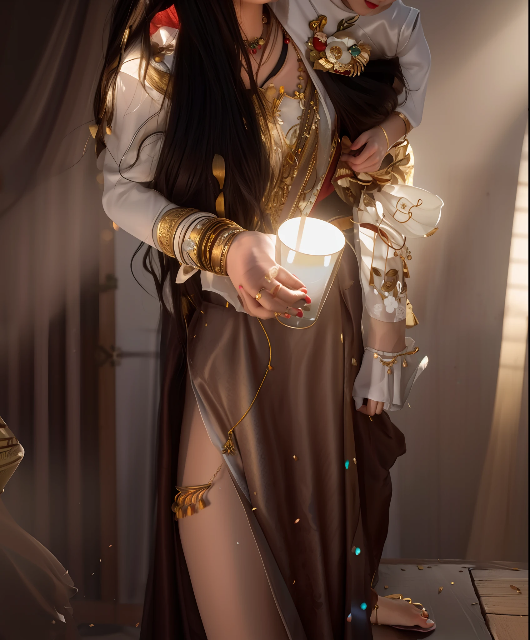 best quality, masterpiece, highres, 1girl,china dress,hair ornament,necklace, jewelry,Beautiful face,upon_body, tyndall effect,photorealistic, dark studio, rim lighting, two tone lighting,(high detailed skin:1.2), 8k uhd, dslr, soft lighting, high quality, volumetric lighting, candid, Photograph, high resolution, 4k, 8k, Bokeh,